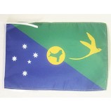 Christmas Island Flag 18'' x 12'' Cords - Christmas Islander Small Flags 30 x 45cm - Banner 18x12 in